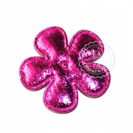 25mm metallic bloem fuchsia