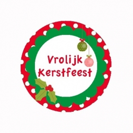 (FB297) Vrolijk kerst A