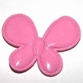 vinyl vlinder roze