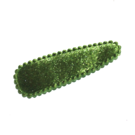 kniphoesje fluweel mos groen (5cm)
