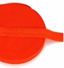 haarband elastiek oranje 15mm breed