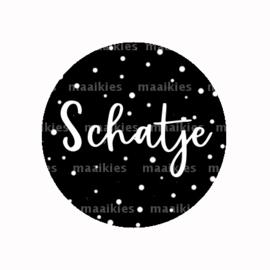 (FB802) SCHATJE ZWART