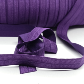 haarband elastiek donker paars 15mm