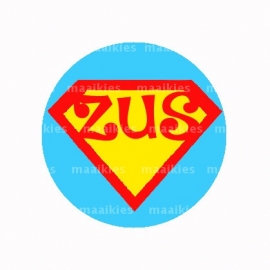 (FB538) super zus geel/blauw