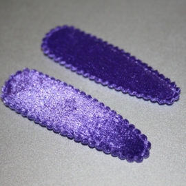 kniphoesjes fluweel paars (5cm)
