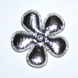 35mm zilveren bloem