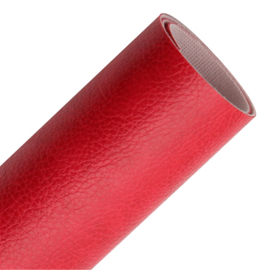 Kunstleer marmerlook rood