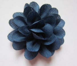 5cm bloem navy (C11)