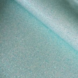 lapje glitter pastel blauw