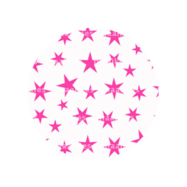FB791 sterren fuchsia roze