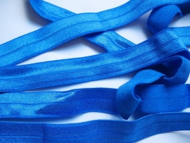 haarband elastiek royal blauw 15mm