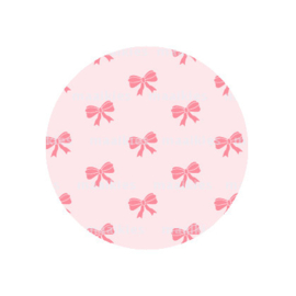 (FB567) strikjes roze/ roze