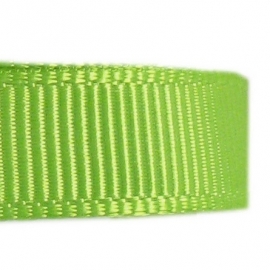 Lime grosgrain geweven band 5 m