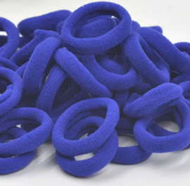 elastiekje kobalt blauw (3cm)