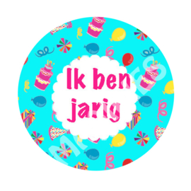 BSO28 Ik ben jarig blauw