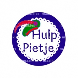 (FB366) hulp pietje donker blauw