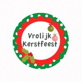 (FB300) Vrolijk kerst D