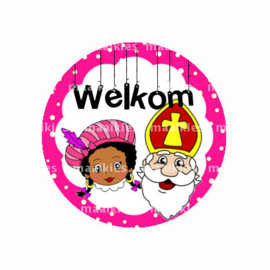 FB661 welkom sint en piet roze