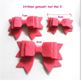 Kunststof strikken mal (12cm breed) Style D