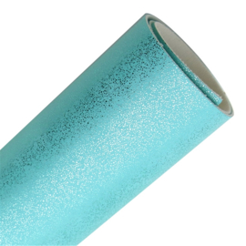Metallic glans lapje blauw super kwaliteit