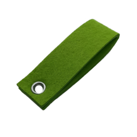 Sleutelhanger vilt dubbele rechthoek Gras groen (24)