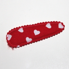 kniphoesje rood met hartje (5cm)