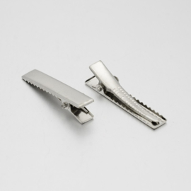 alligator clips met tanden 50 stuks( 32mm)