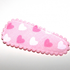 Kniphoesje roze hartjes print 35mm