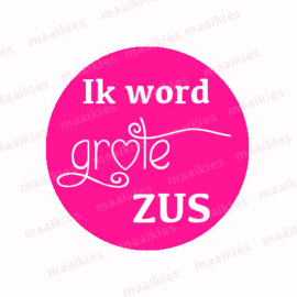 FB722 ik word grote zus fuchsia