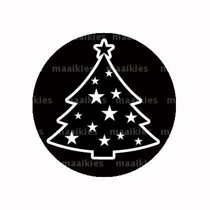 Ijveraar Expertise Sportman FB501) kerstboom zwart/wit | Kerst | MAAIKIES