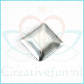 Square Silver 7*7 mm