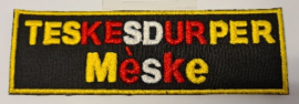 Naambordje Teskesdurper Meske