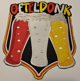 Rugembleem oeteldonk 3 Bier