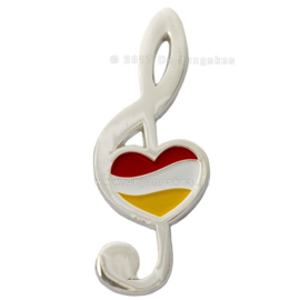 Pinneke muzieksleutel Oeteldonk