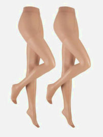 DANS PANTY MET GLANS 40 DEN (515) Light toast