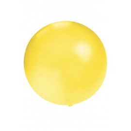 Ballonnen geel/rood/wit 60 cm
