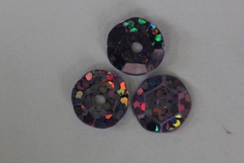 Lila met glitter 10 mm