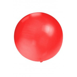 Ballonnen geel/rood/wit 60 cm