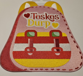 Rugembleem Teskesdurp rugzak meisje