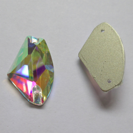 Axe Big glas geslepen Crystal AB