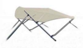 Navishade 3 BOW ALU Biminitops Hoogte 91 cm - Kleur Taupe