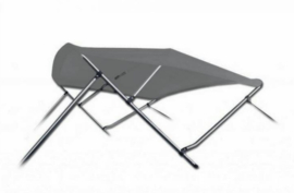 Biminitops | Sunmaster | RVS | 3BOW | Luxury Line | Hoogte 91 cm | Donker Grijs