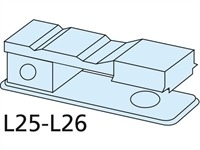 Bedieningskabel | Koppelstuk | L25/L26 | Ultraflex