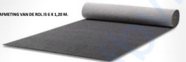 Watermat Anti-slip | Antraciet