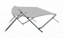 Biminitops Navishade - Aluminium Buizen