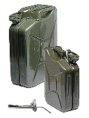 Jerrycan | 10 Liter | Staal | Army Look