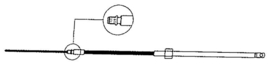 Stuurkabel | M58 | 16 Foot | Ultraflex