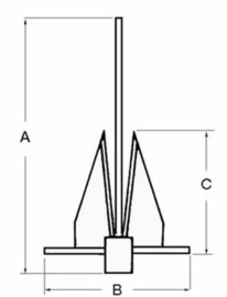 Danforth Anker | 4,0 KG