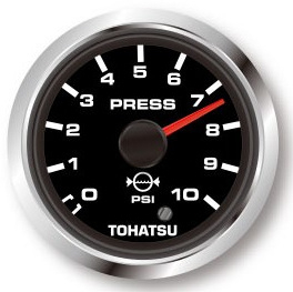 Waterdrukmeter | Zwart | Tohatsu