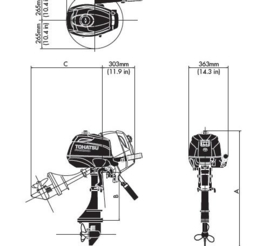 Tohatsu Outboard | MFS2.5C S